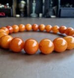 Antique Amber Beads Bracelet, Unisex  bracelet/ Tibetan Style prayer beads, antique Coral, Tibetan Turquoise - Image 14