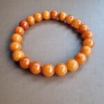 Antique Amber Beads Bracelet, Unisex  bracelet/ Tibetan Style prayer beads, antique Coral, Tibetan Turquoise - Image 16