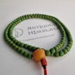 turquoise amber guru meditation beads himalayan prayer counter detailed bead texture