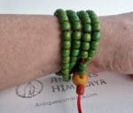 Turquoise and Amber Guru Meditation Beads – Himalayan Prayer String - Image 4