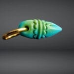 Natural Tibetan Turquoise Phurba Pendant| Hand Carved Meditation Charm| Real Gemstone| Zen Jewelry| Unique Abundance Gift| Gold Plated - Image 5